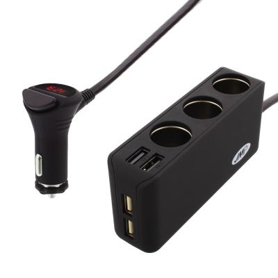 Multi-USB-Ladegerät für das Auto.